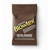 Preservativo Blowtex Extra Grande com 3 unidades